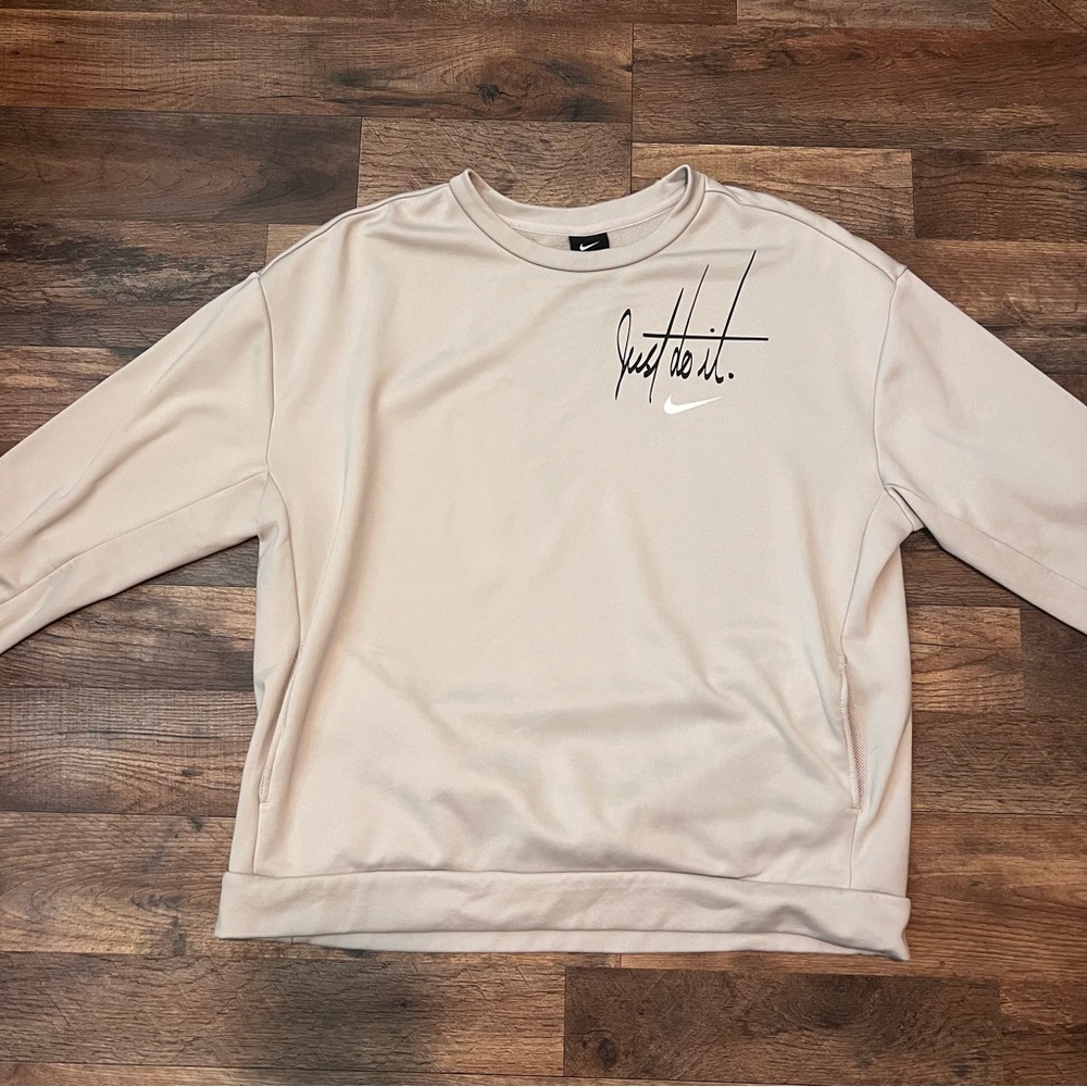 Nike | Pull Over Cream Sweatshirt